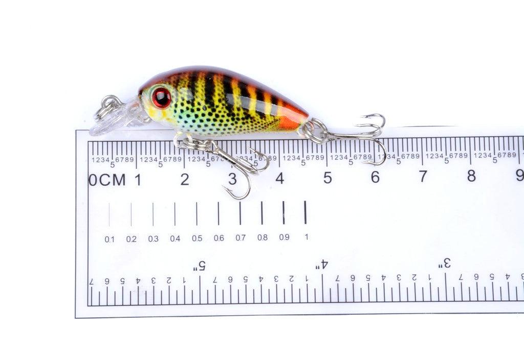 6x 4.5cm Popper Crank Bait Fishing Lure Lures Surface Tackle Saltwater - John Cootes