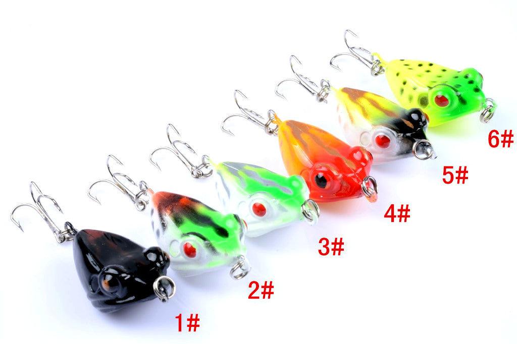 6X 4cm Popper Poppers Fishing Lure Lures Surface Tackle Fresh Saltwater - John Cootes