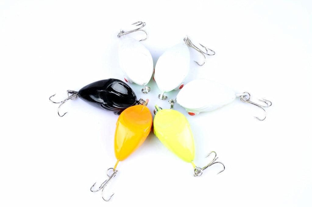 6X 4cm Popper Poppers Fishing Lure Lures Surface Tackle Fresh Saltwater - John Cootes