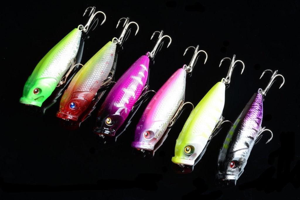 6X 6.5cm Popper Poppers Fishing Lure Lures Surface Tackle Fresh Saltwater - John Cootes