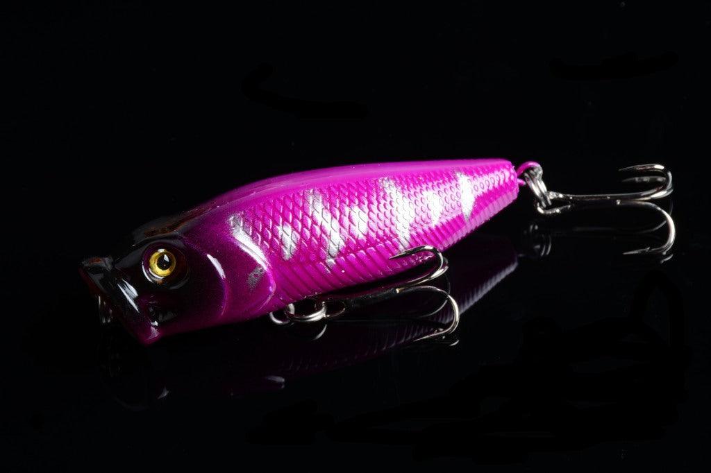 6X 6.5cm Popper Poppers Fishing Lure Lures Surface Tackle Fresh Saltwater - John Cootes