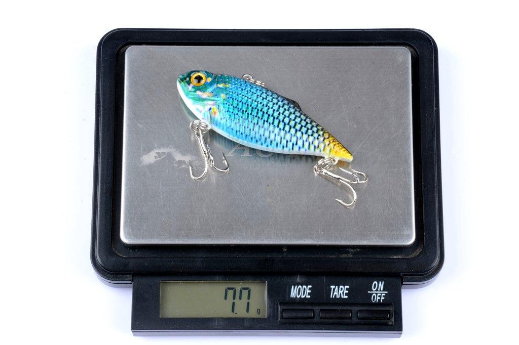 6x 6.5cm Vib Bait Fishing Lure Lures Hook Tackle Saltwater - John Cootes