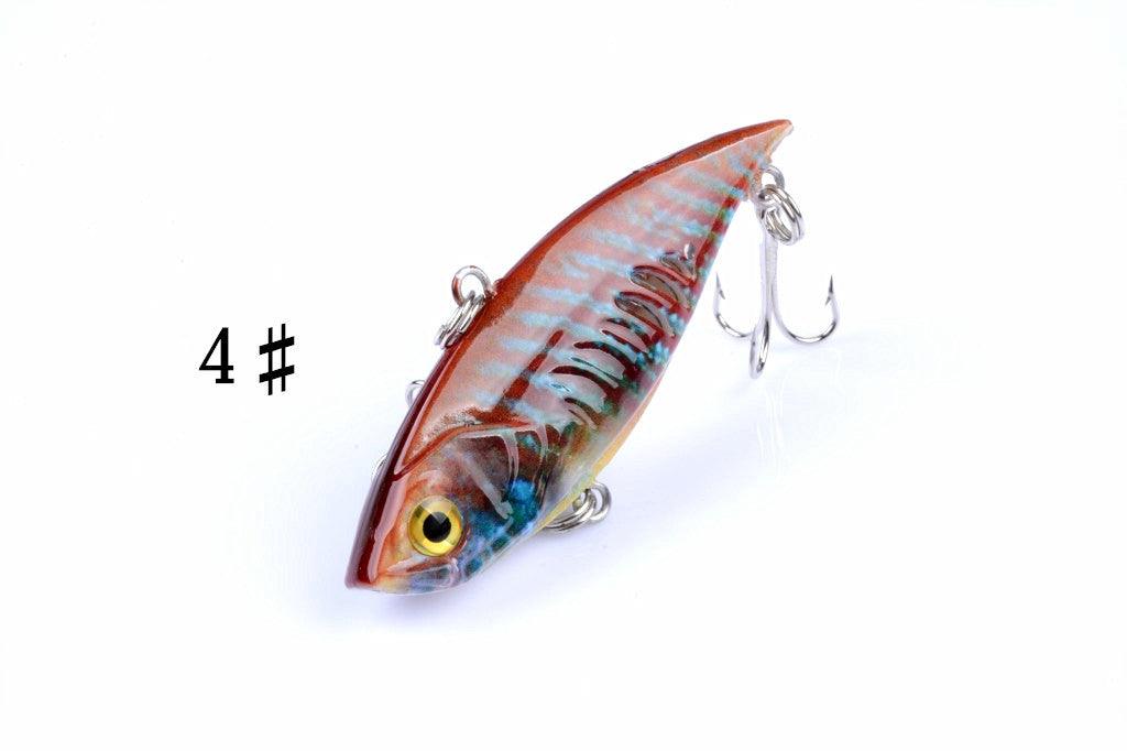 6x 6.5cm Vib Bait Fishing Lure Lures Hook Tackle Saltwater - John Cootes