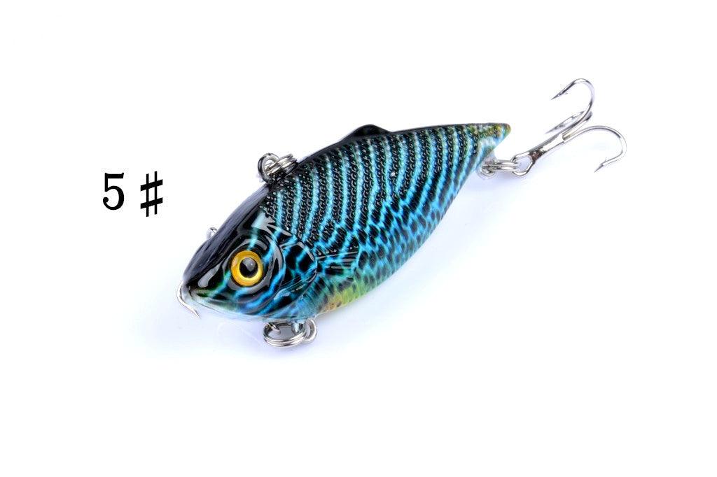 6x 6.5cm Vib Bait Fishing Lure Lures Hook Tackle Saltwater - John Cootes