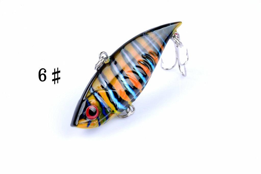 6x 6.5cm Vib Bait Fishing Lure Lures Hook Tackle Saltwater - John Cootes