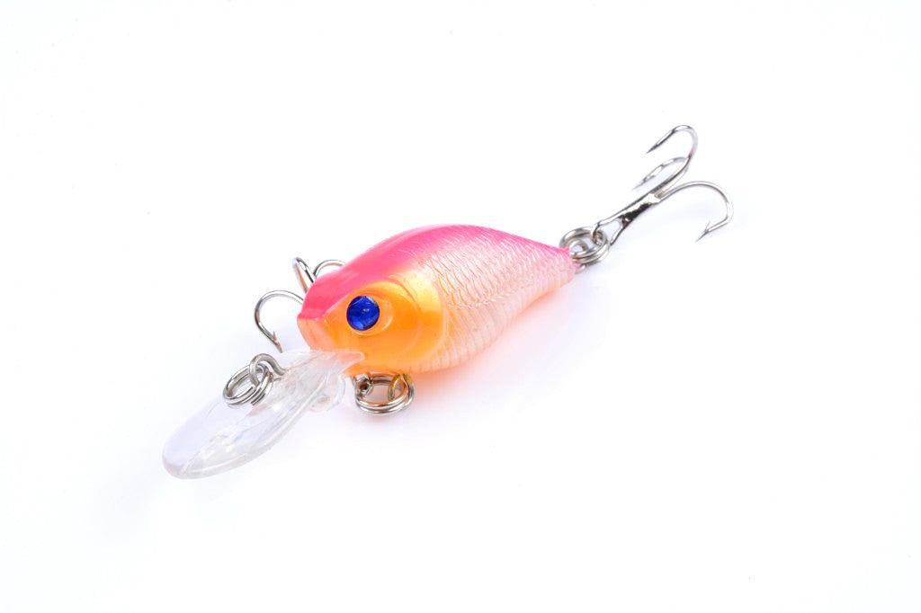 6x 6cm Popper Crank Bait Fishing Lure Lures Surface Tackle Saltwater - John Cootes