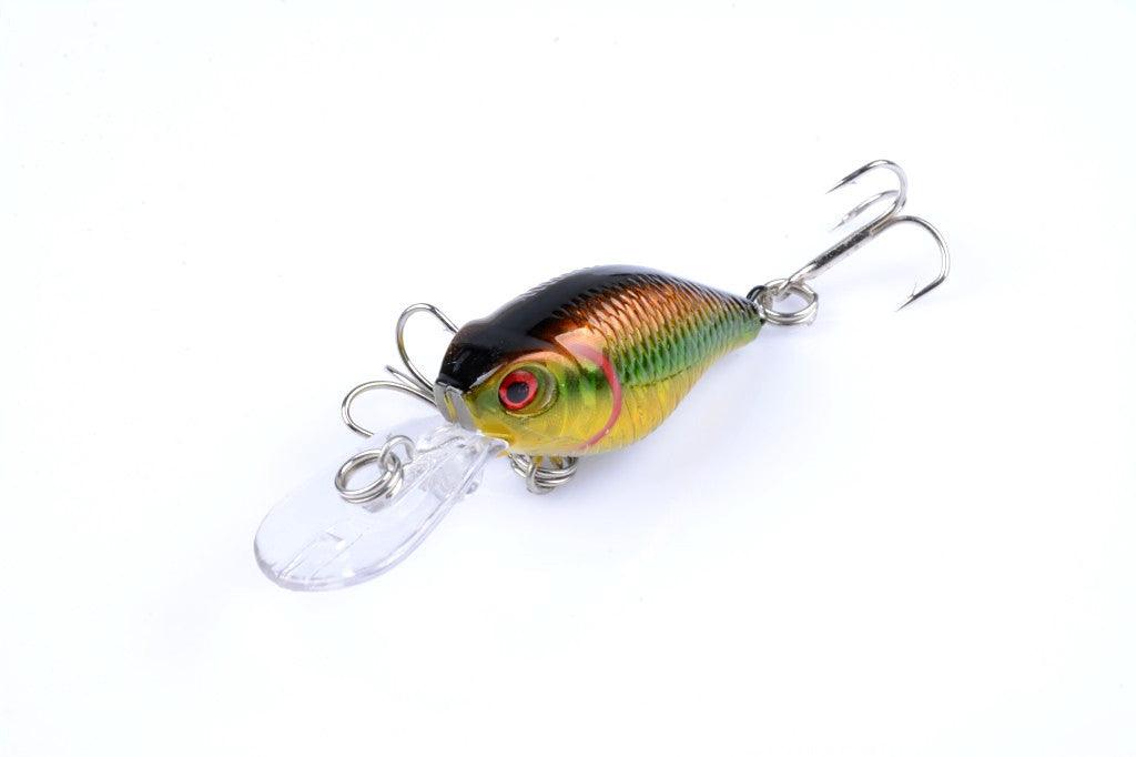 6x 6cm Popper Crank Bait Fishing Lure Lures Surface Tackle Saltwater - John Cootes