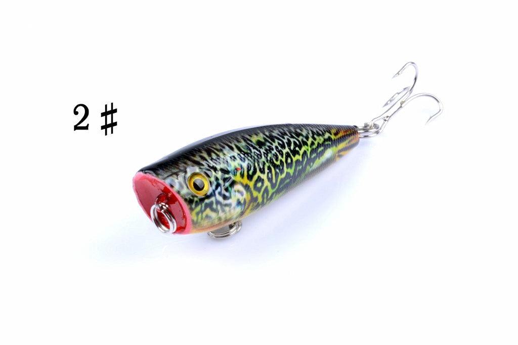 6X 6cm Popper Poppers Fishing Lure Lures Surface Tackle Fresh Saltwater - John Cootes