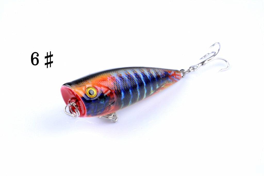 6X 6cm Popper Poppers Fishing Lure Lures Surface Tackle Fresh Saltwater - John Cootes