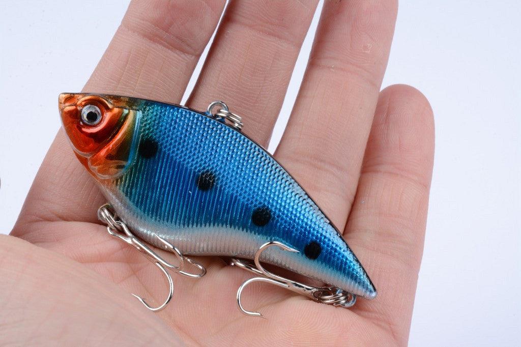 6x 7cm Vib Bait Fishing Lure Lures Hook Tackle Saltwater - John Cootes