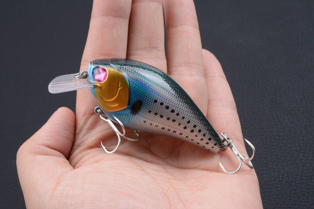 6x 8cm Popper Crank Bait Fishing Lure Lures Surface Tackle Saltwater - John Cootes