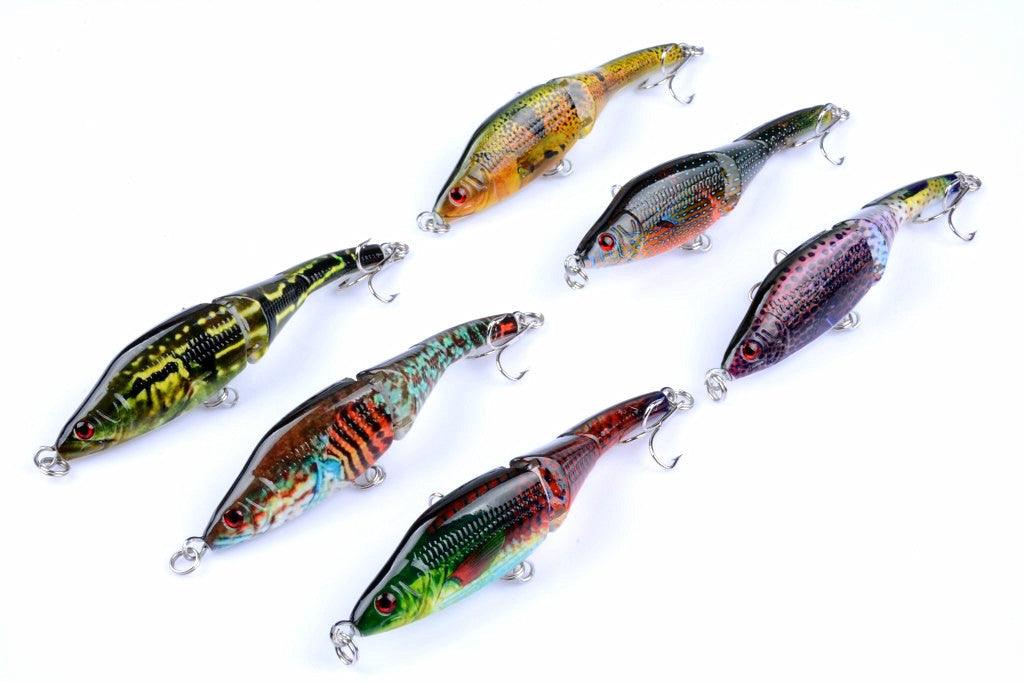 6x 9.5cm Vib Bait Fishing Lure Lures Hook Tackle Saltwater - John Cootes