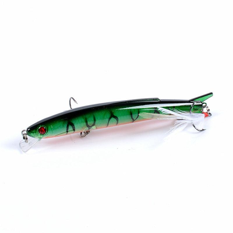 6x Popper Minnow 11.7cm Fishing Lure Lures Surface Tackle Fresh Saltwater - John Cootes