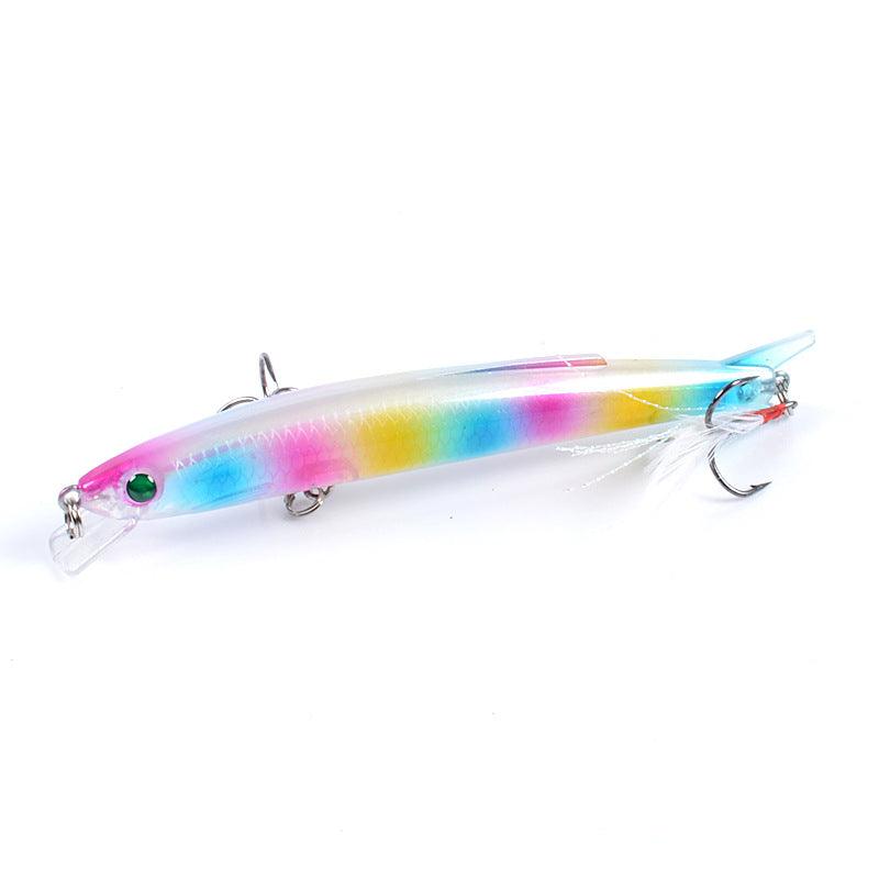 6x Popper Minnow 11.7cm Fishing Lure Lures Surface Tackle Fresh Saltwater - John Cootes