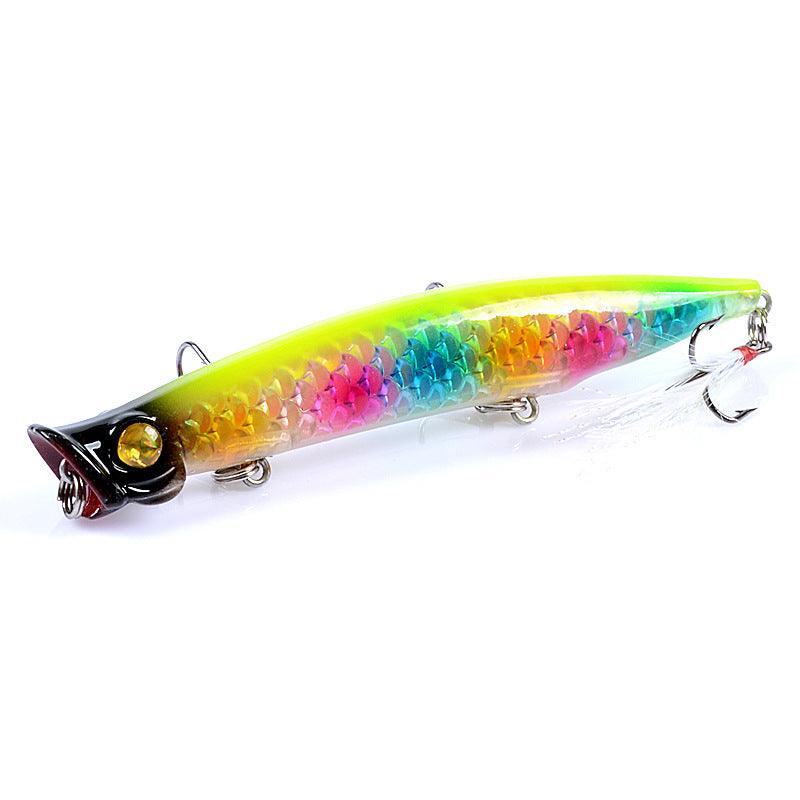 6x Popper Poppers 11.7cm Fishing Lure Lures Surface Tackle Fresh Saltwater - John Cootes