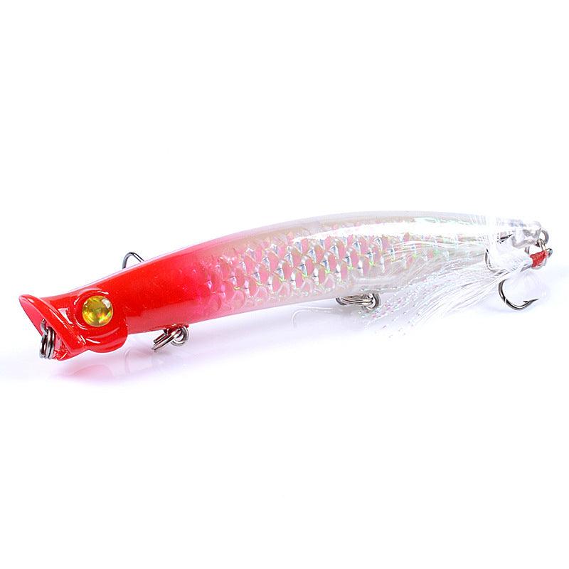 6x Popper Poppers 11.7cm Fishing Lure Lures Surface Tackle Fresh Saltwater - John Cootes