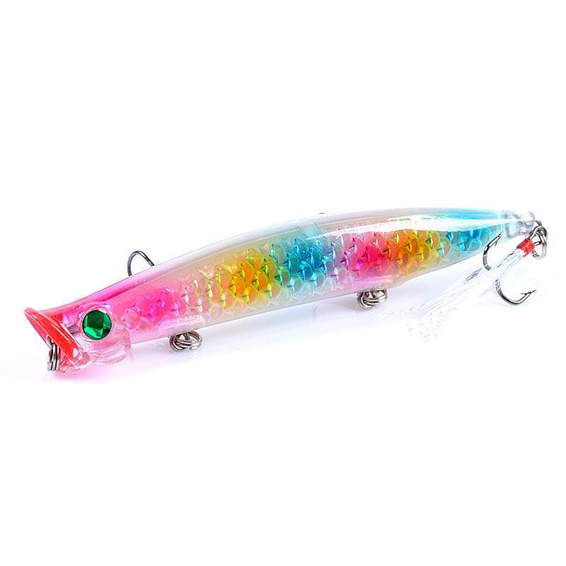 6x Popper Poppers 11.7cm Fishing Lure Lures Surface Tackle Fresh Saltwater - John Cootes