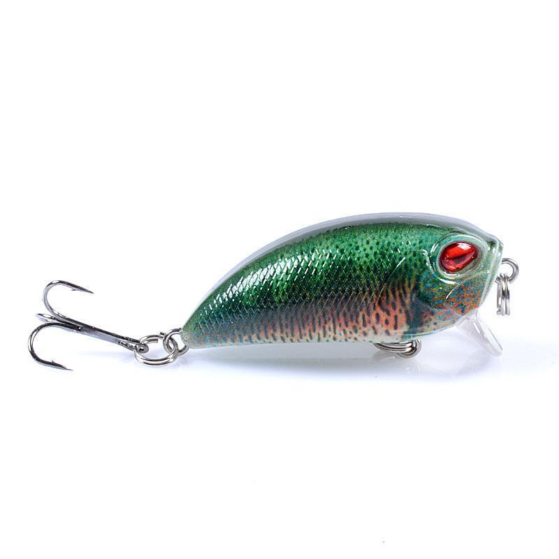 6x Popper Poppers 5.1cm Fishing Lure Lures Surface Tackle Fresh Saltwater - John Cootes