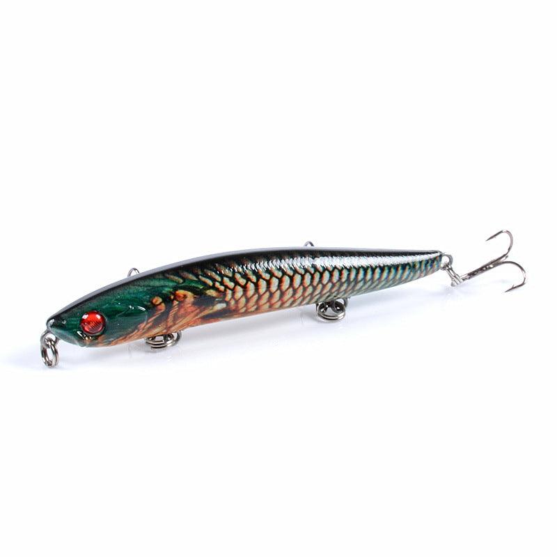 6x Popper Poppers 9.3cm Fishing Lure Lures Surface Tackle Fresh Saltwater - John Cootes