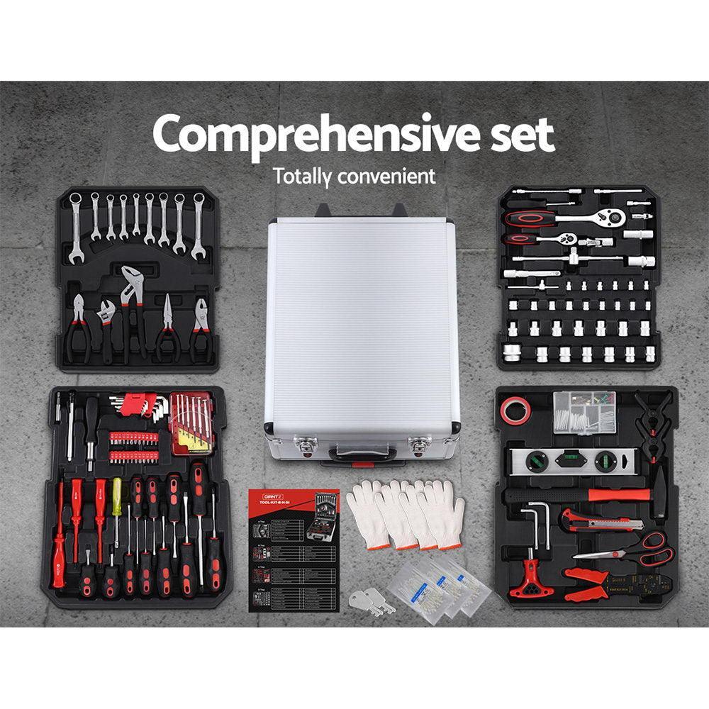 786pcs Tool Kit Trolley Case Mechanics Box Toolbox Portable DIY Set SL - John Cootes