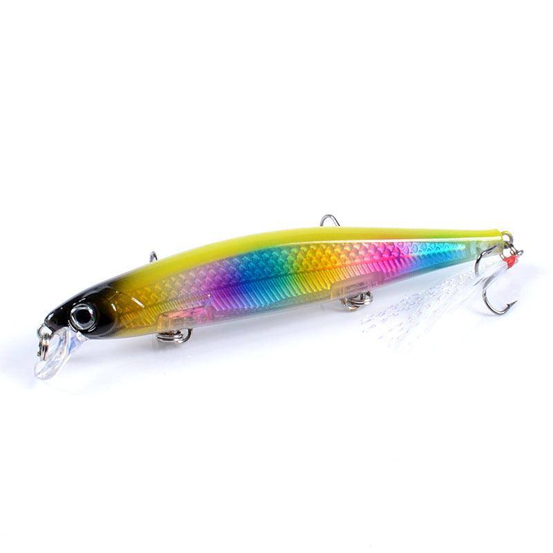 7x Popper Minnow 11cm Fishing Lure Lures Surface Tackle Fresh Saltwater - John Cootes