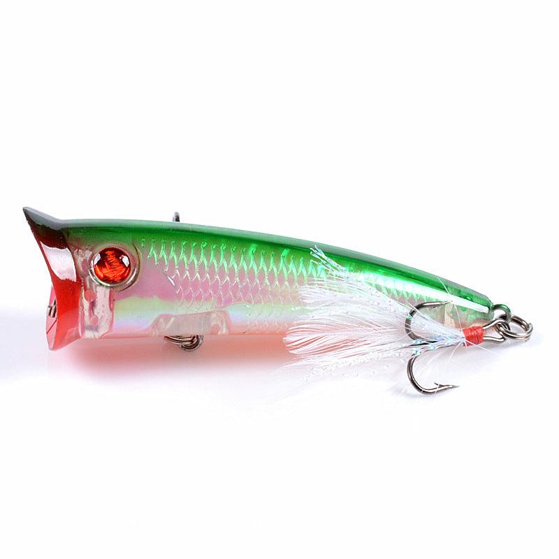 7x Popper Minnow 7.8cm Fishing Lure Lures Surface Tackle Fresh Saltwater - John Cootes