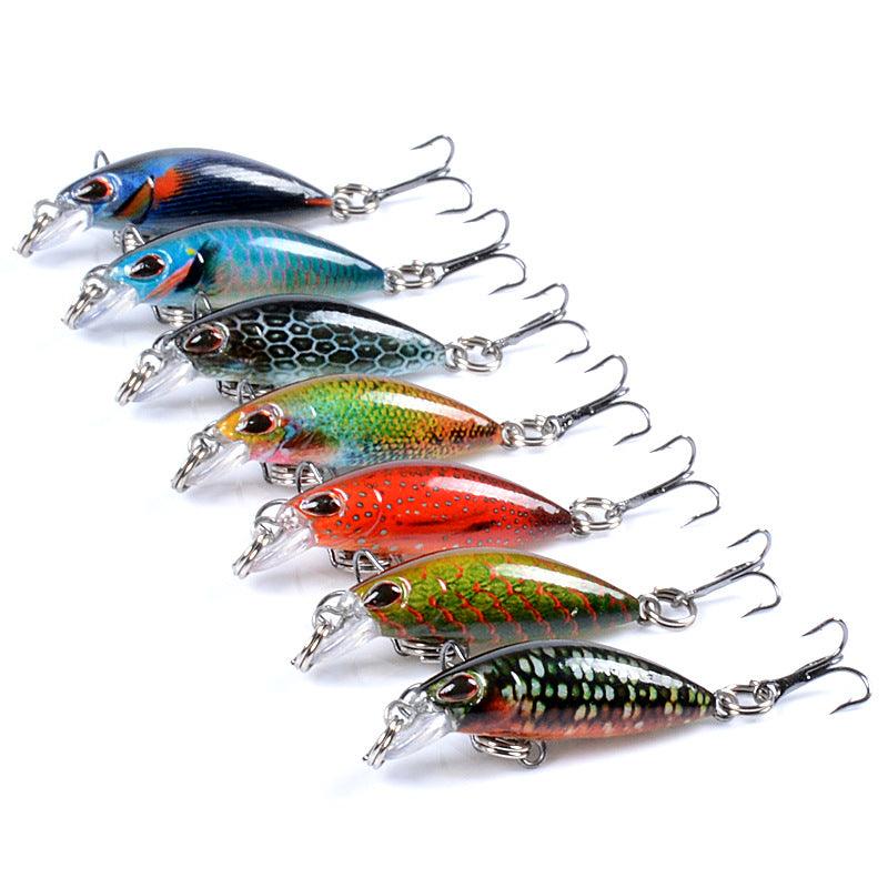 7x Popper Poppers 4.1cmFishing Lure Lures Surface Tackle Fresh Saltwater - John Cootes