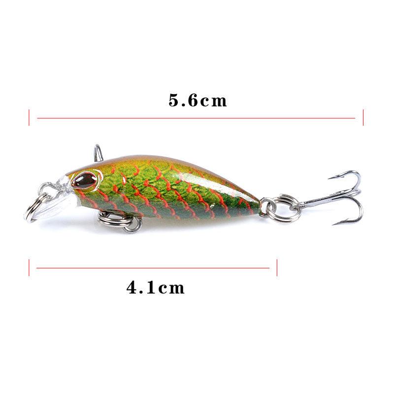 7x Popper Poppers 4.1cmFishing Lure Lures Surface Tackle Fresh Saltwater - John Cootes