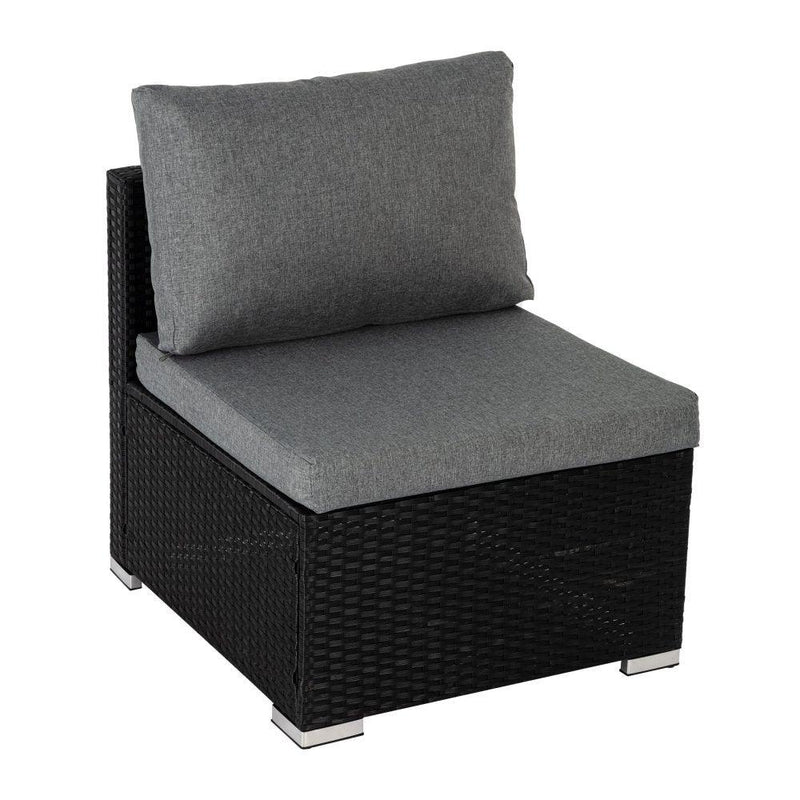 8PCS Outdoor Furniture Modular Lounge Sofa Lizard &