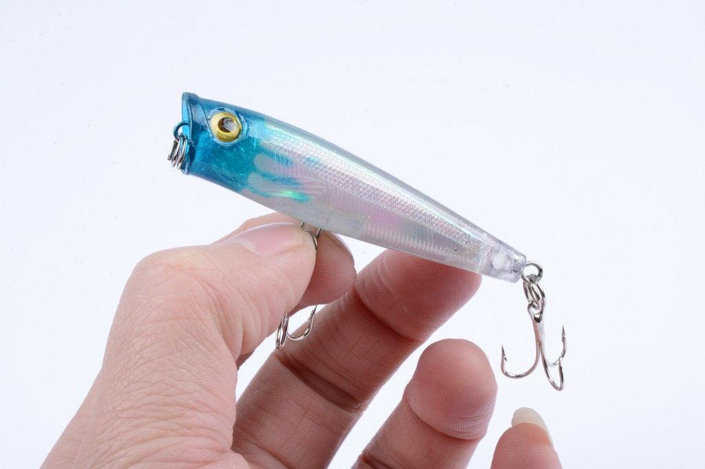 8X 6.5cm Popper Poppers Fishing Lure Lures Surface Tackle Fresh Saltwater - John Cootes