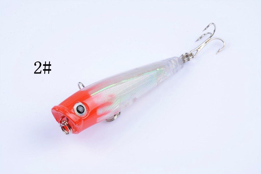 8X 6.5cm Popper Poppers Fishing Lure Lures Surface Tackle Fresh Saltwater - John Cootes