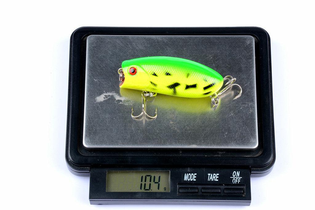 8X 6cm Popper Poppers Fishing Lure Lures Surface Tackle Fresh Saltwater - John Cootes