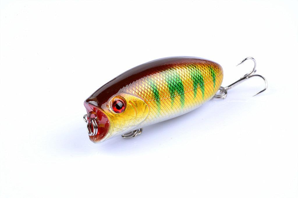 8X 6cm Popper Poppers Fishing Lure Lures Surface Tackle Fresh Saltwater - John Cootes