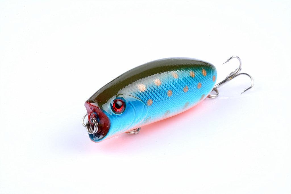 8X 6cm Popper Poppers Fishing Lure Lures Surface Tackle Fresh Saltwater - John Cootes