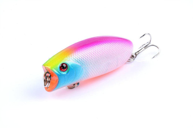 8X 6cm Popper Poppers Fishing Lure Lures Surface Tackle Fresh