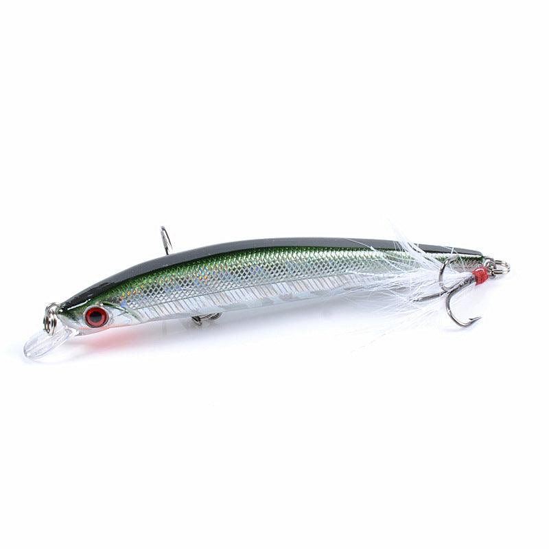 8x Popper Minnow 11.2cm Fishing Lure Lures Surface Tackle Fresh Saltwater - John Cootes