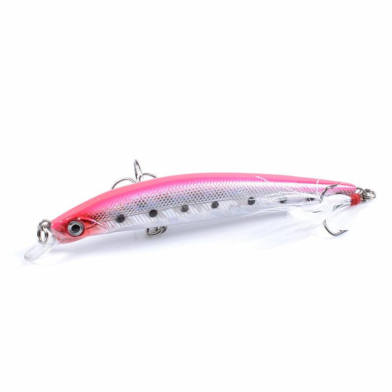 8x Popper Minnow 11.2cm Fishing Lure Lures Surface Tackle Fresh Saltwater - John Cootes