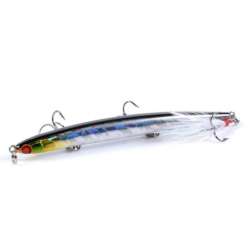 8x Popper Minnow 11.7cm Fishing Lure Lures Surface Tackle Fresh Saltwater - John Cootes