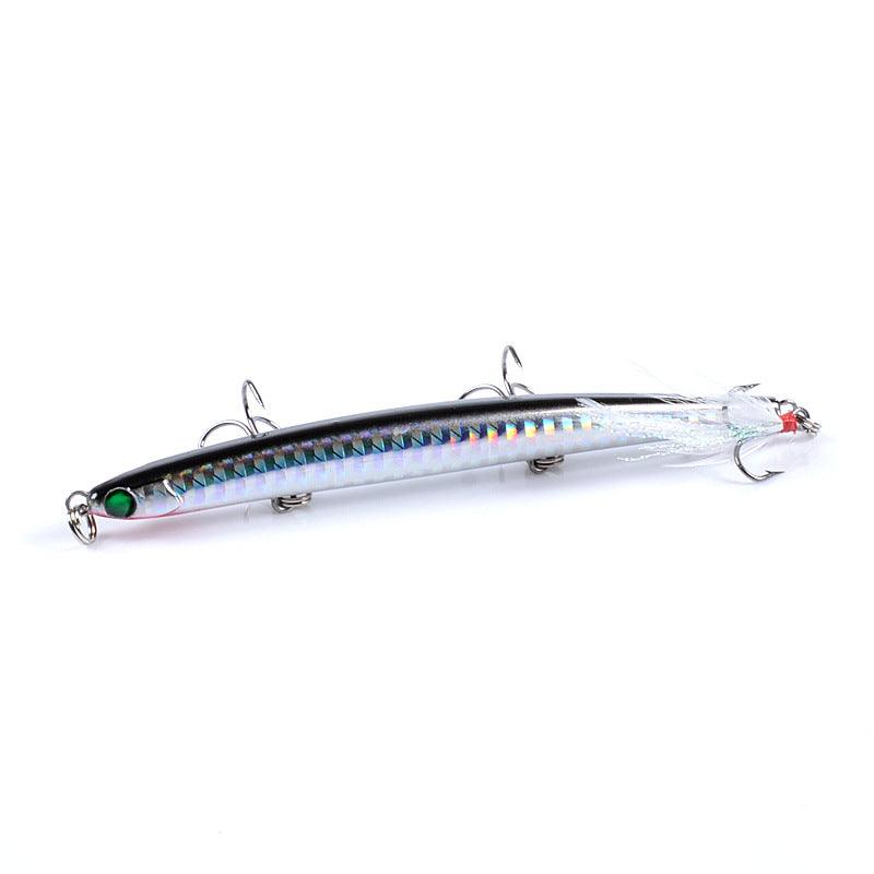 8x Popper Minnow 11.7cm Fishing Lure Lures Surface Tackle Fresh Saltwater - John Cootes