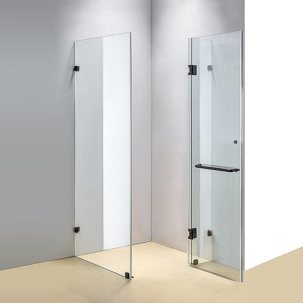 900 x 700mm Frameless 10mm Glass Shower Screen By Della Francesca - John Cootes