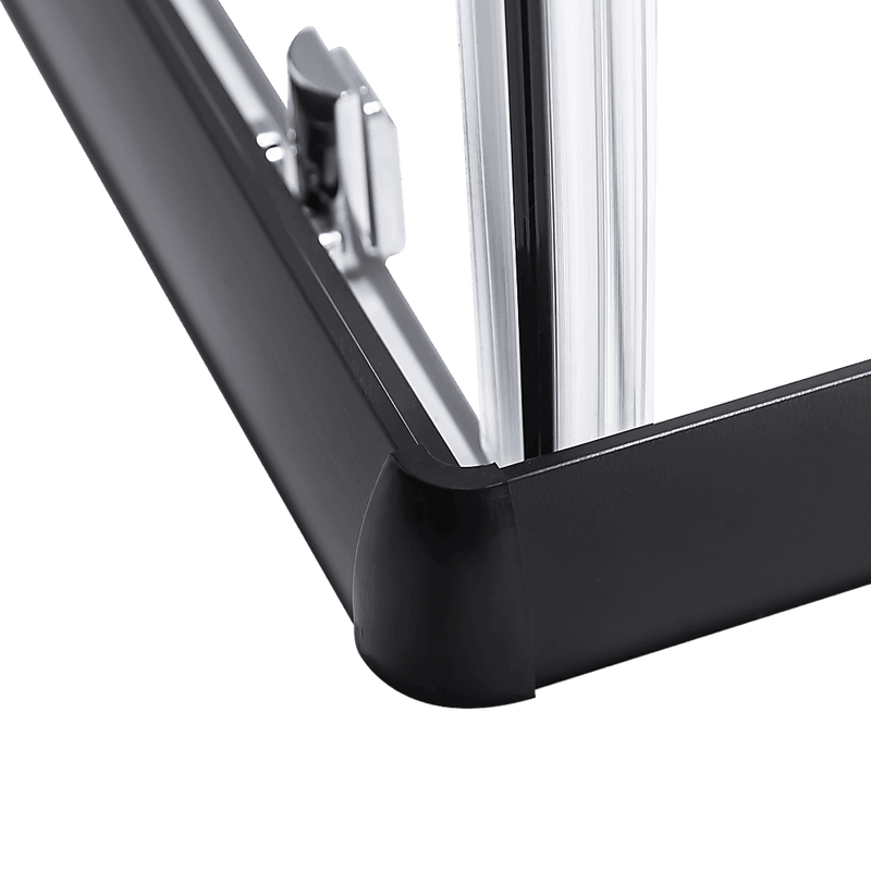900 x 800mm Sliding Door Nano Safety Glass Shower Screen By Della Francesca - John Cootes