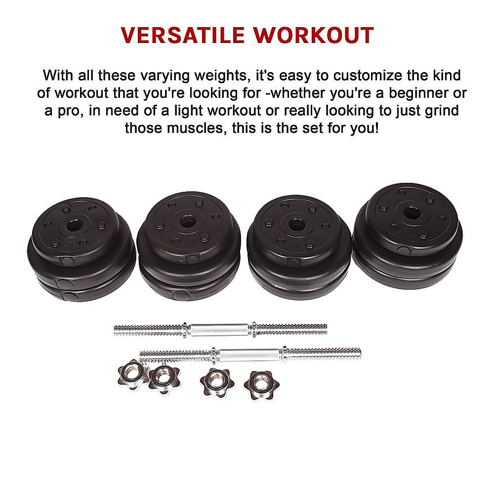 Adjustable Dumbbell Set - 30kgs
