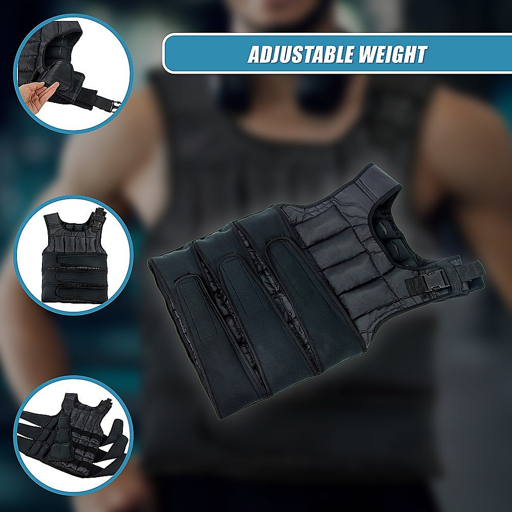 Adjustable Weighted Vest - 20 KG