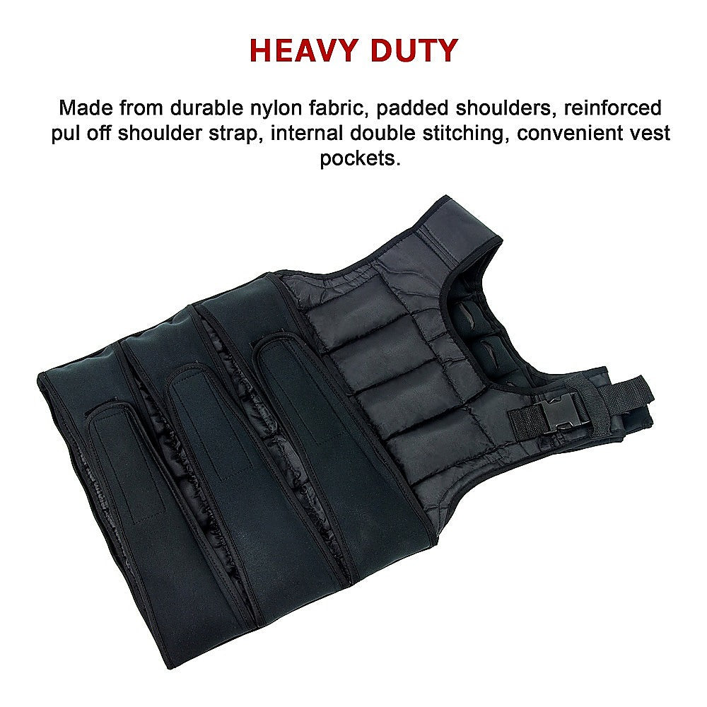 Adjustable Weighted Vest - 20 KG