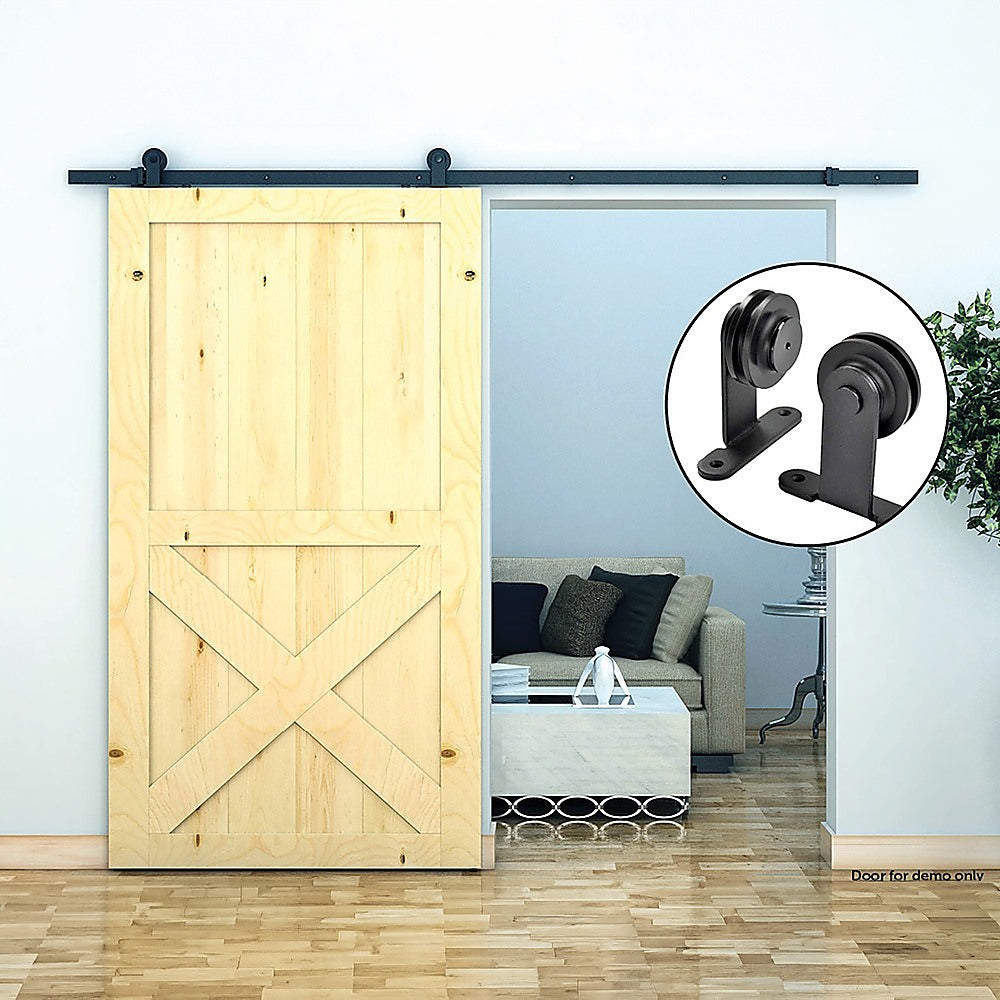 2.4m Sliding Barn Door Hardware