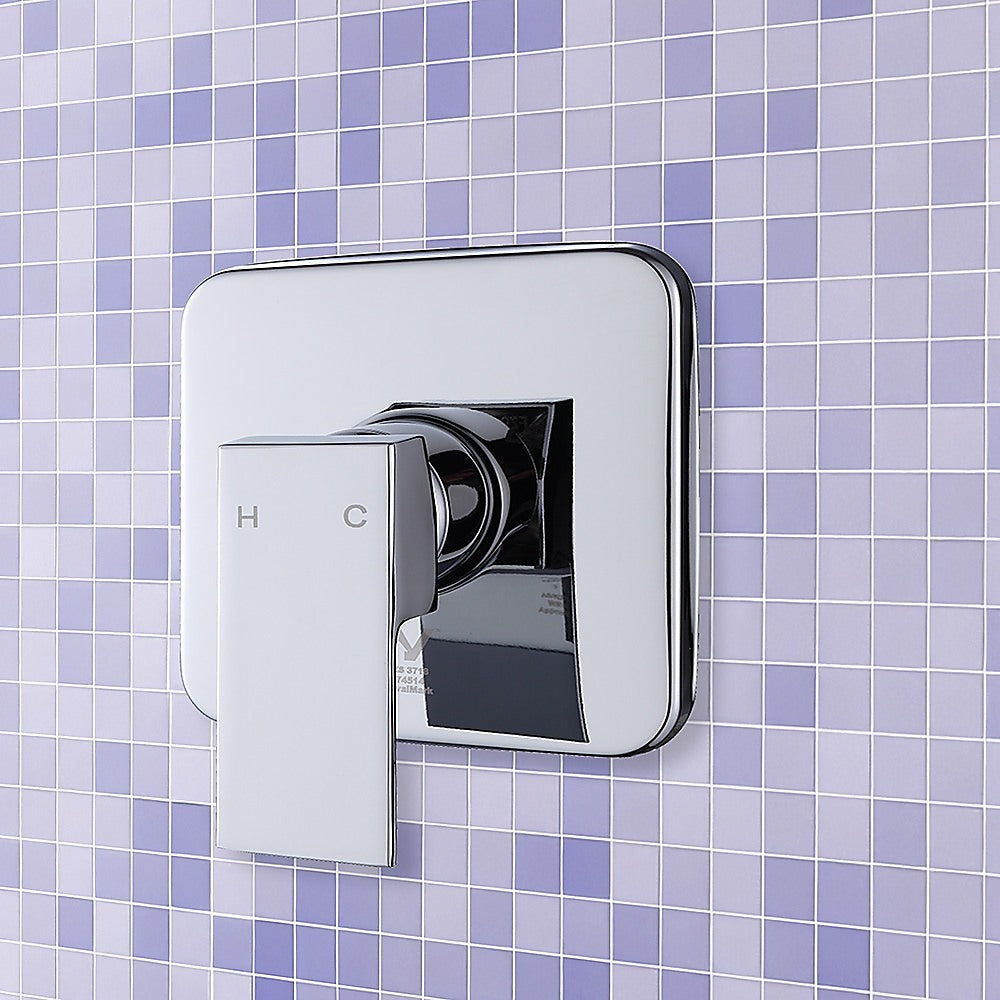 Shower Bath Mixer Tap Bathroom WATERMARK Approved - Chrome