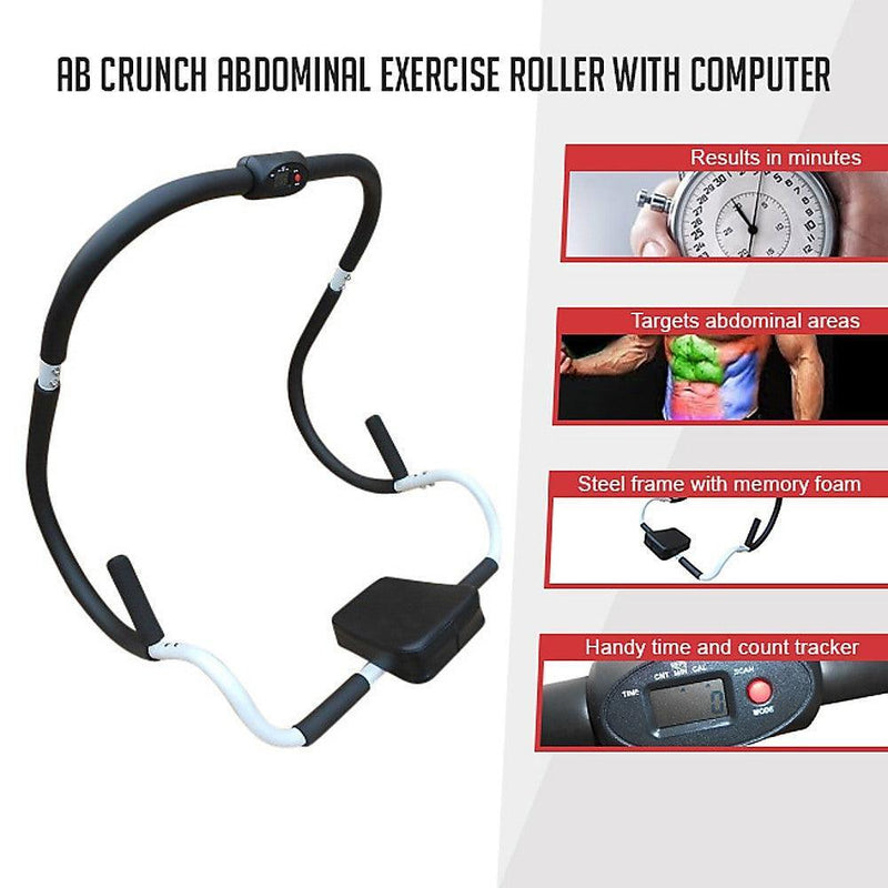 Ab Crunch Abdominal Exercise Roller with Computer - John Cootes