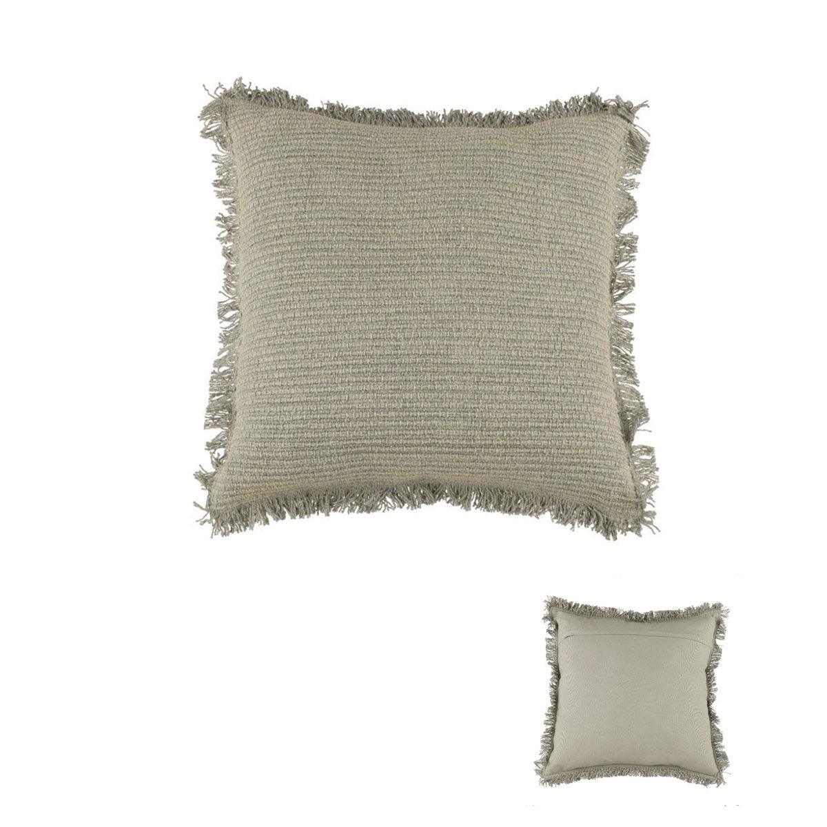 Accessorize Nova Sage Square Filled Cushion 45cm x 45cm - John Cootes