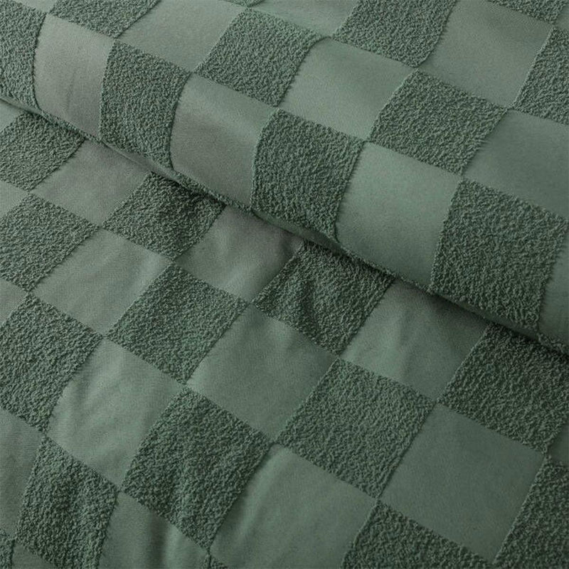 Accessorize Tipo Sea Spray Chenille Quilt Cover Set King - John Cootes