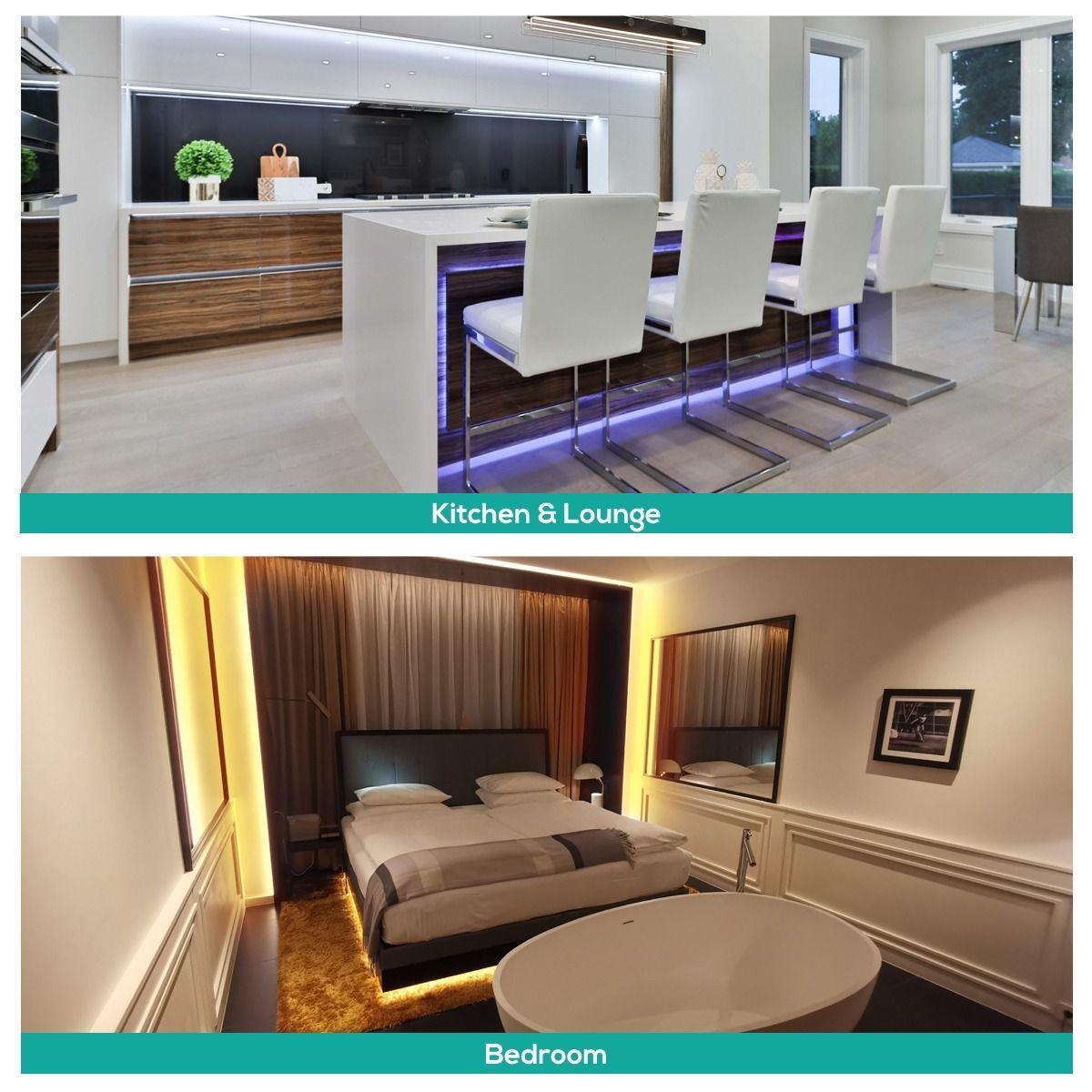 activiva 5m IP65 Smart RGB & Warm White LED Strip Lights - John Cootes